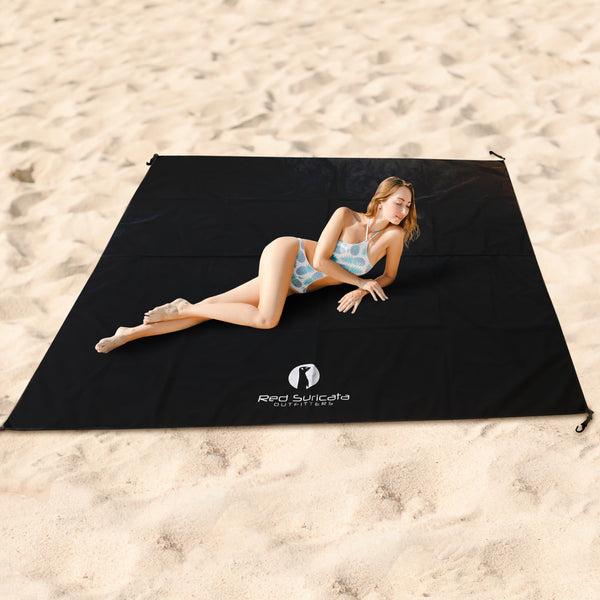 Black beach blanket new arrivals