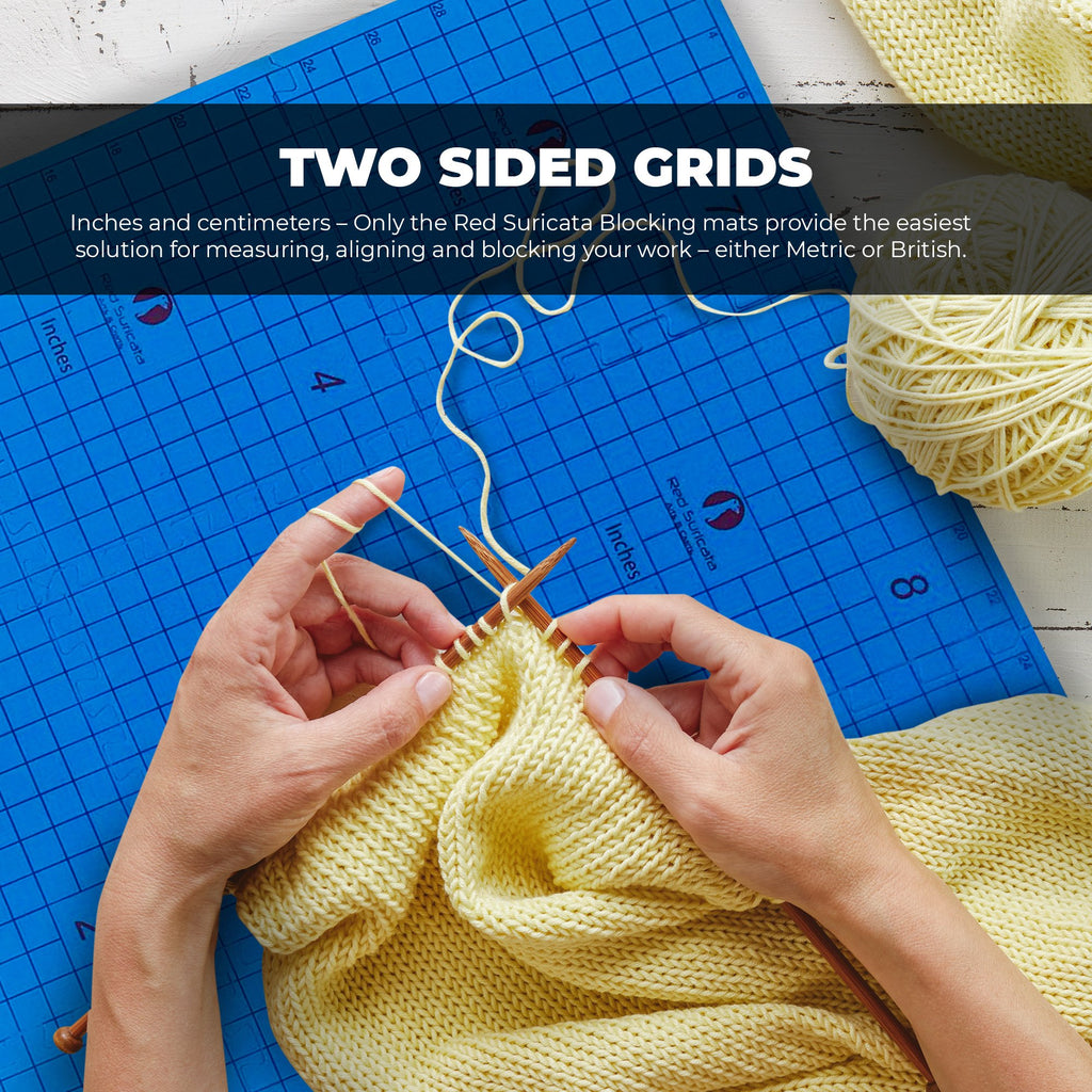 2-Sided Blocking Mats For Knitting